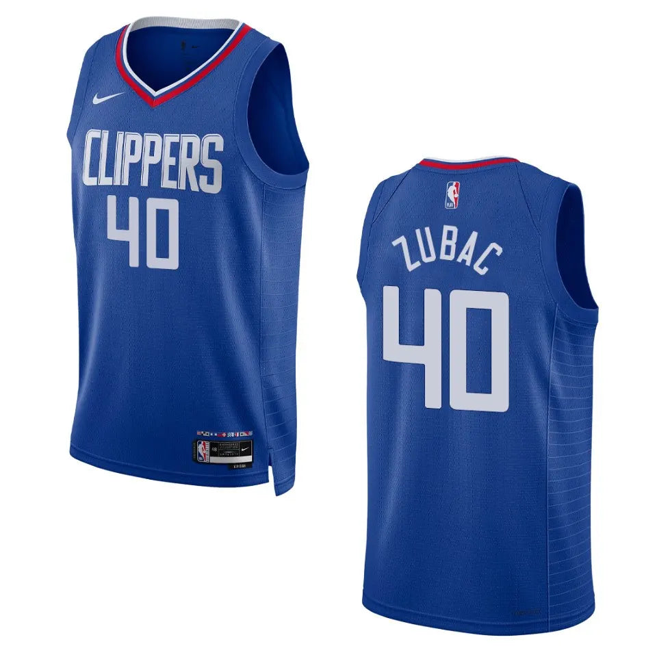 Zubac Clippers Blue Jersey