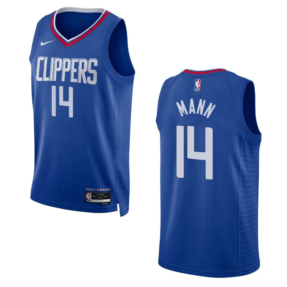 Clippers Mann Blue Jersey