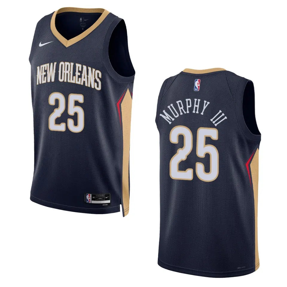 Murphy III Pelicans Navy Jersey