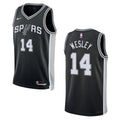 nike icon Wesley Spurs Black Jersey