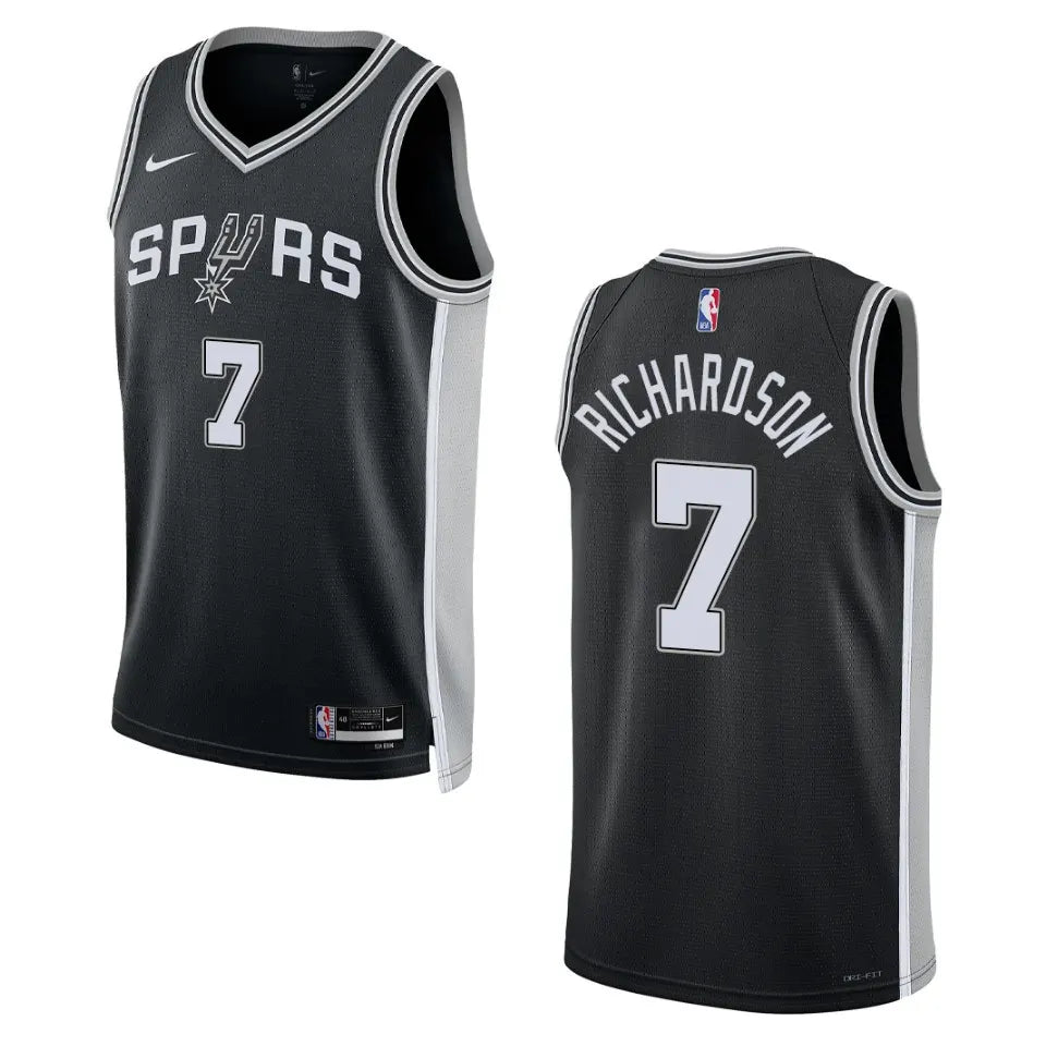Richardson Spurs Black Jersey nike