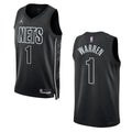 Jordan Warren Nets Black Jersey