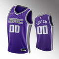 nike sacramento Kings Purple Custom Jersey