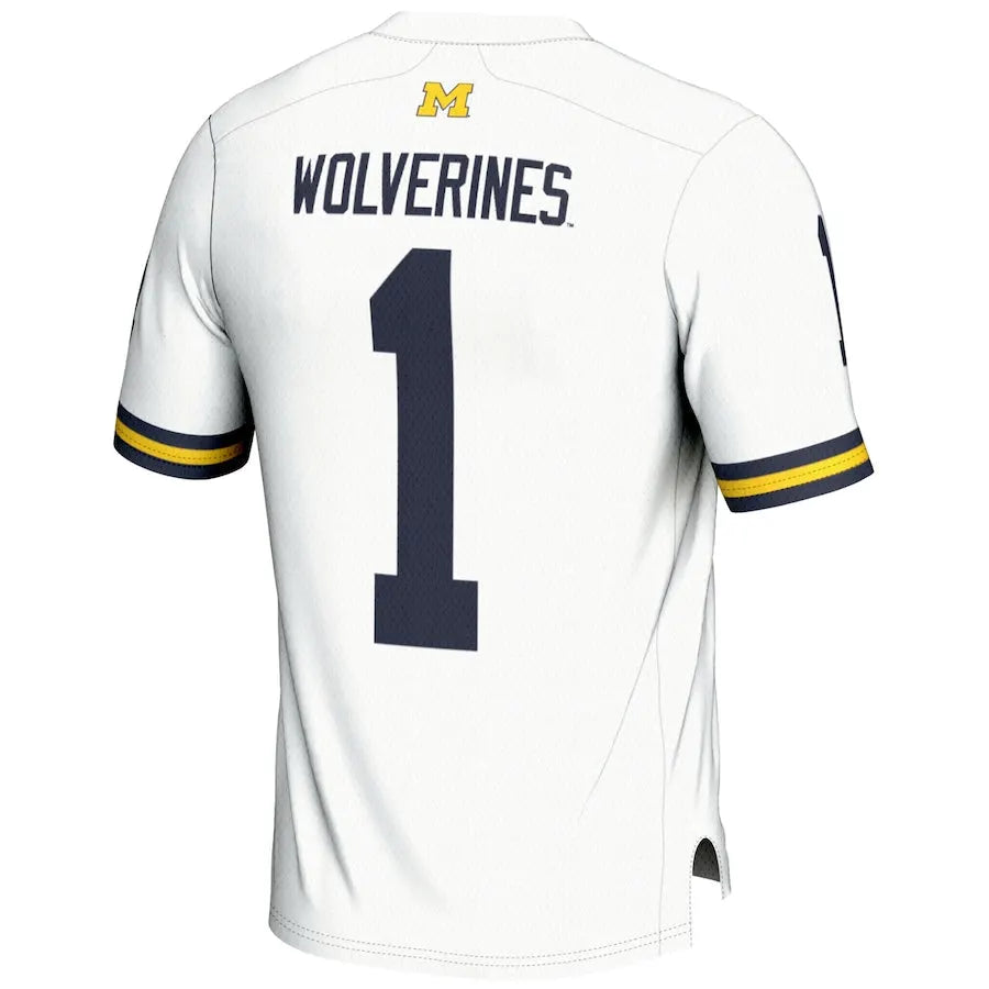 Michigan Wolverines #1 Jersey - Hình 3