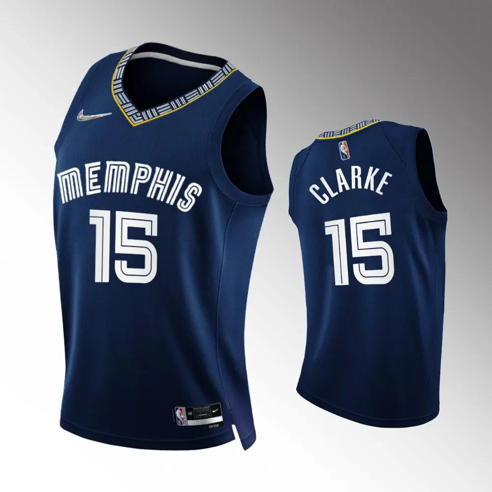 Grizzlies Clarke Navy Icon Jersey