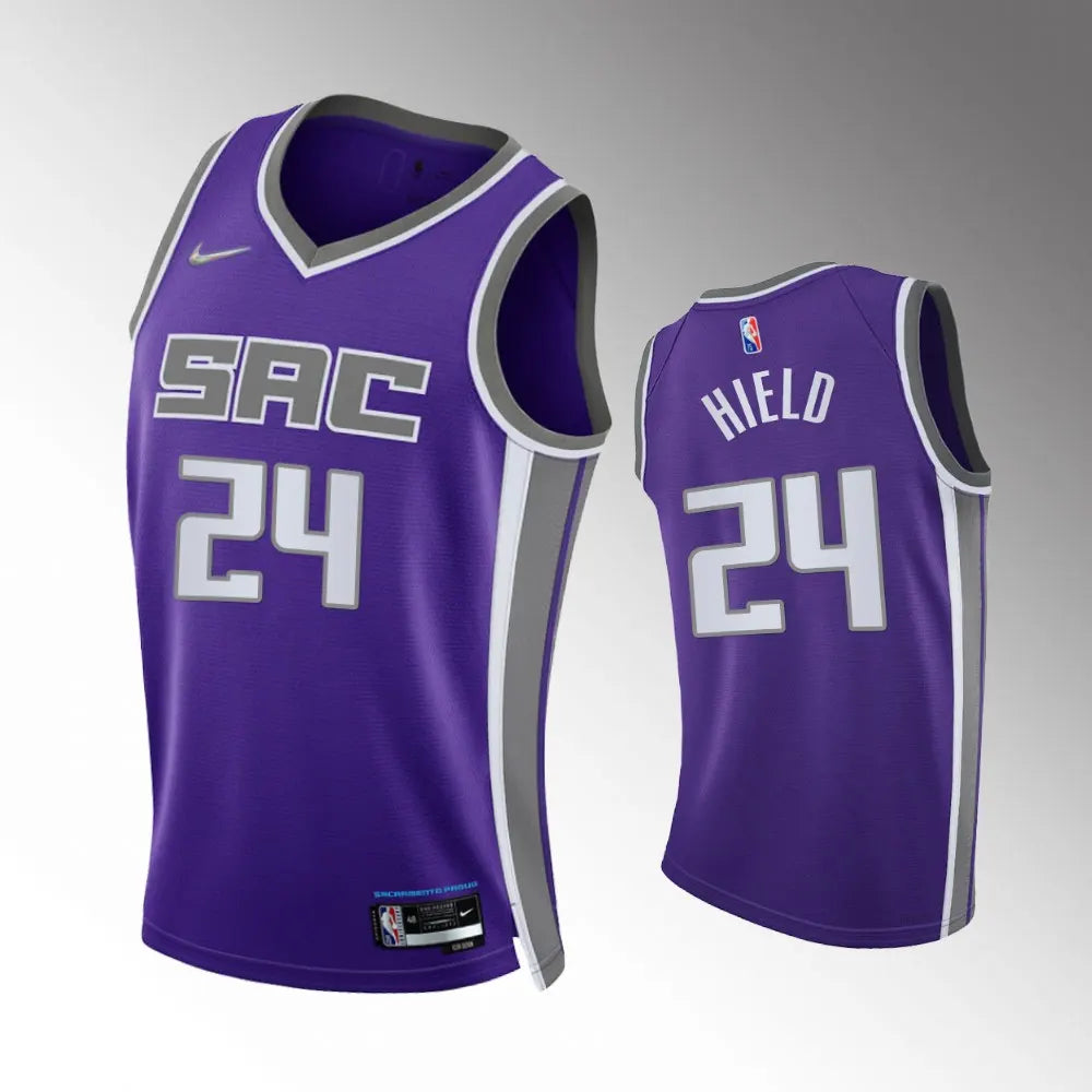 nike Kings Hield Purple Jersey