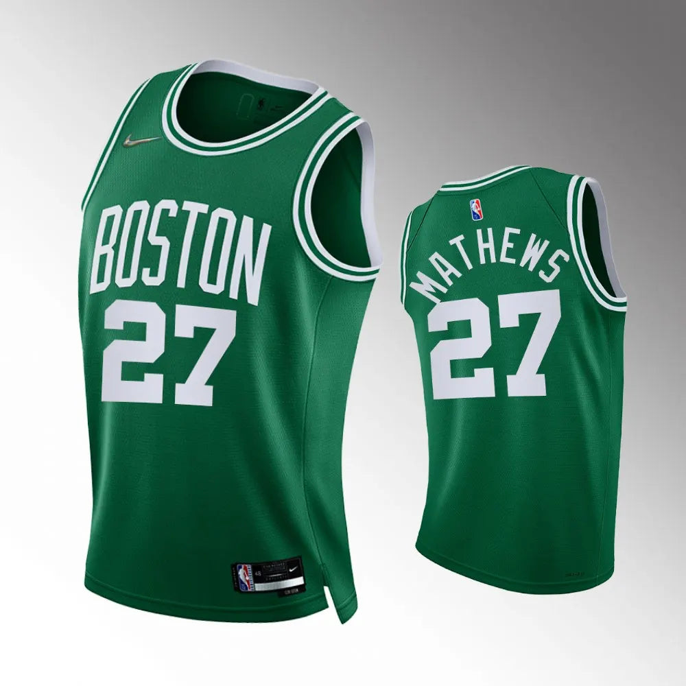 Celtics Mathews Green Jersey