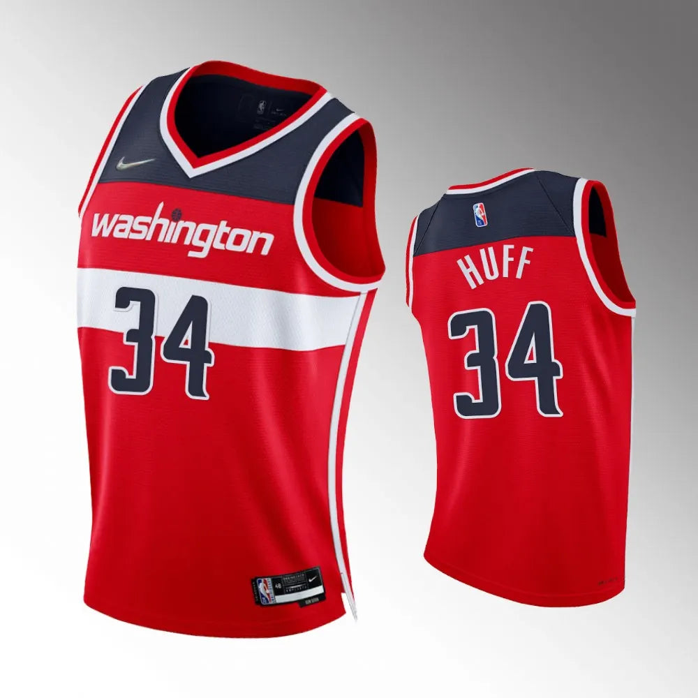 Nike Wizards Huff Red Jersey