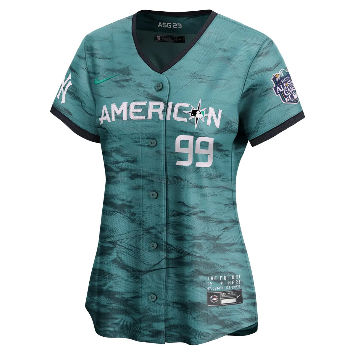 Judge ASG '23 Teal Jersey - Hình 3
