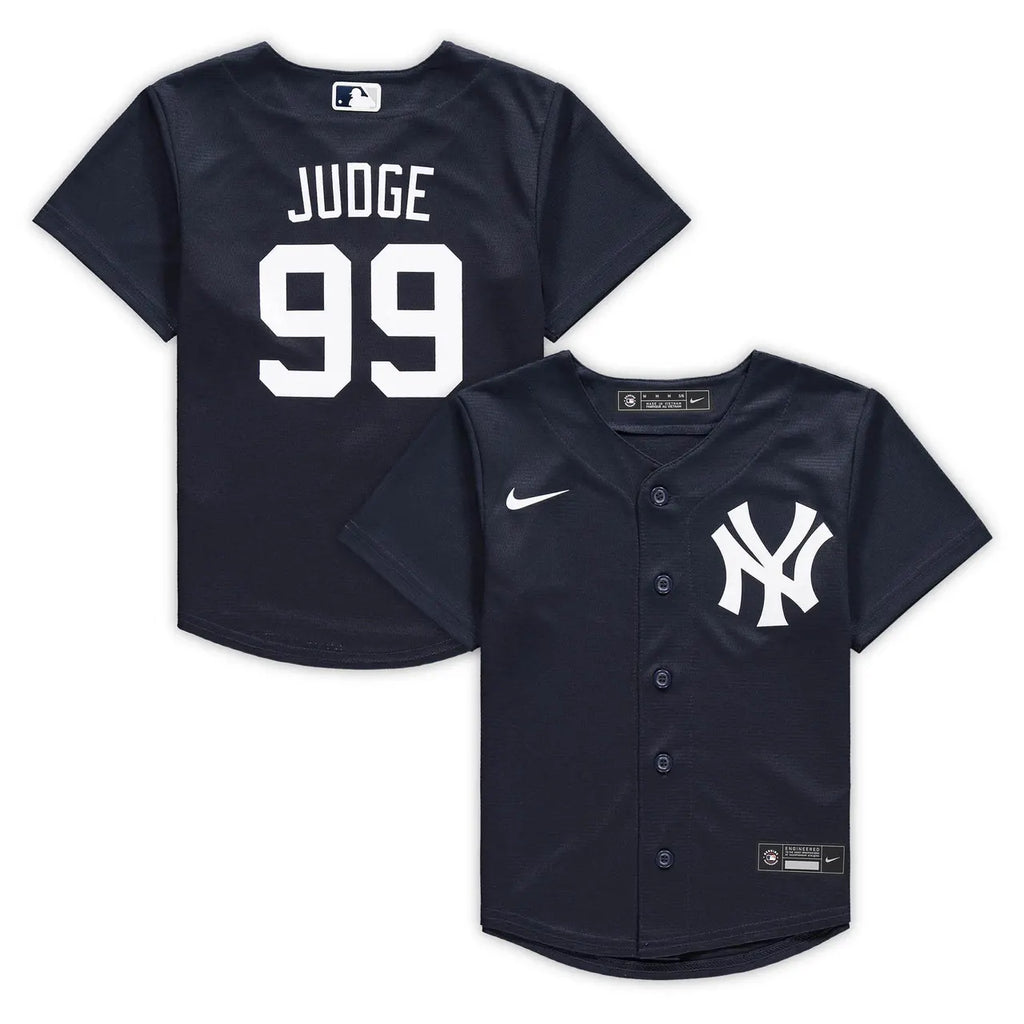 Yankees Judge Navy Youth Jersey