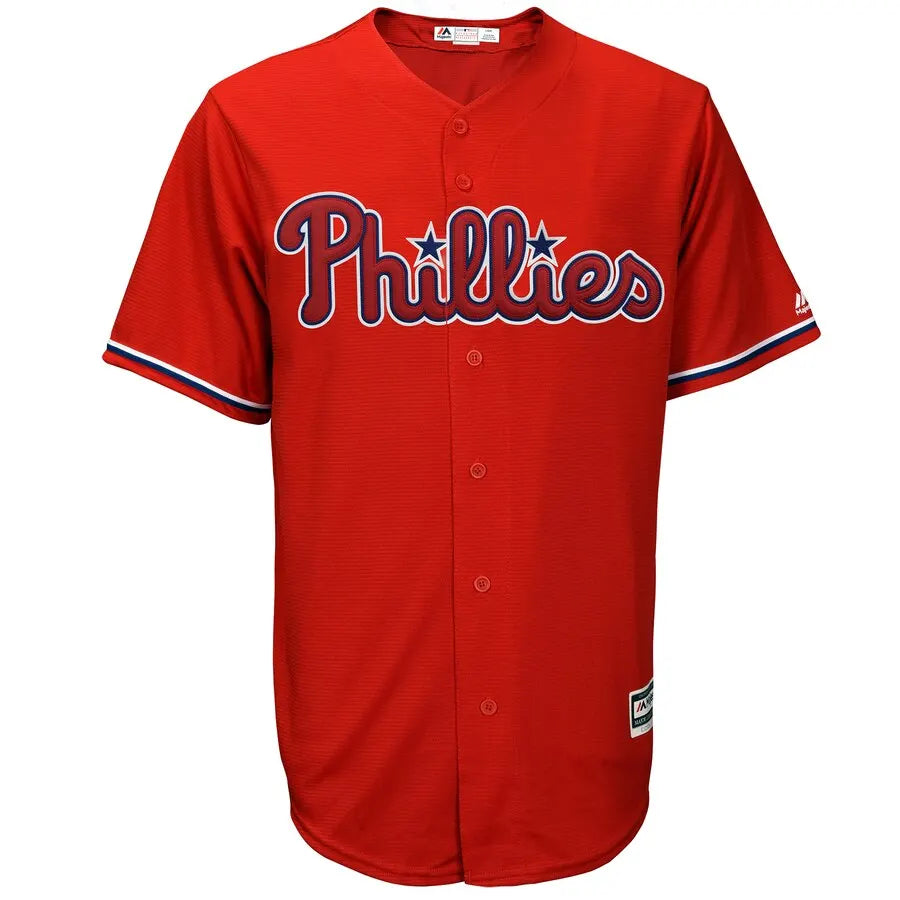 Phillies Red Nola Replica Jersey - Hình 2
