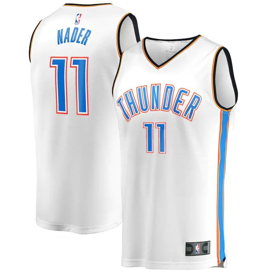 Nader Thunder White Jersey