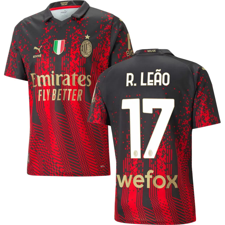 red Puma AC Milan Fourth Jersey - Hình 12