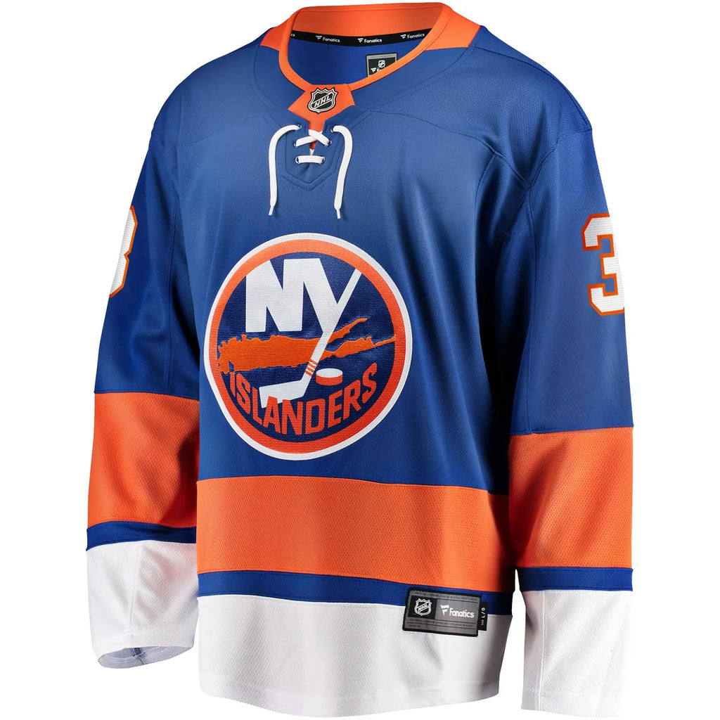 blue Fanatics Pelech Islanders Jersey - Hình 3