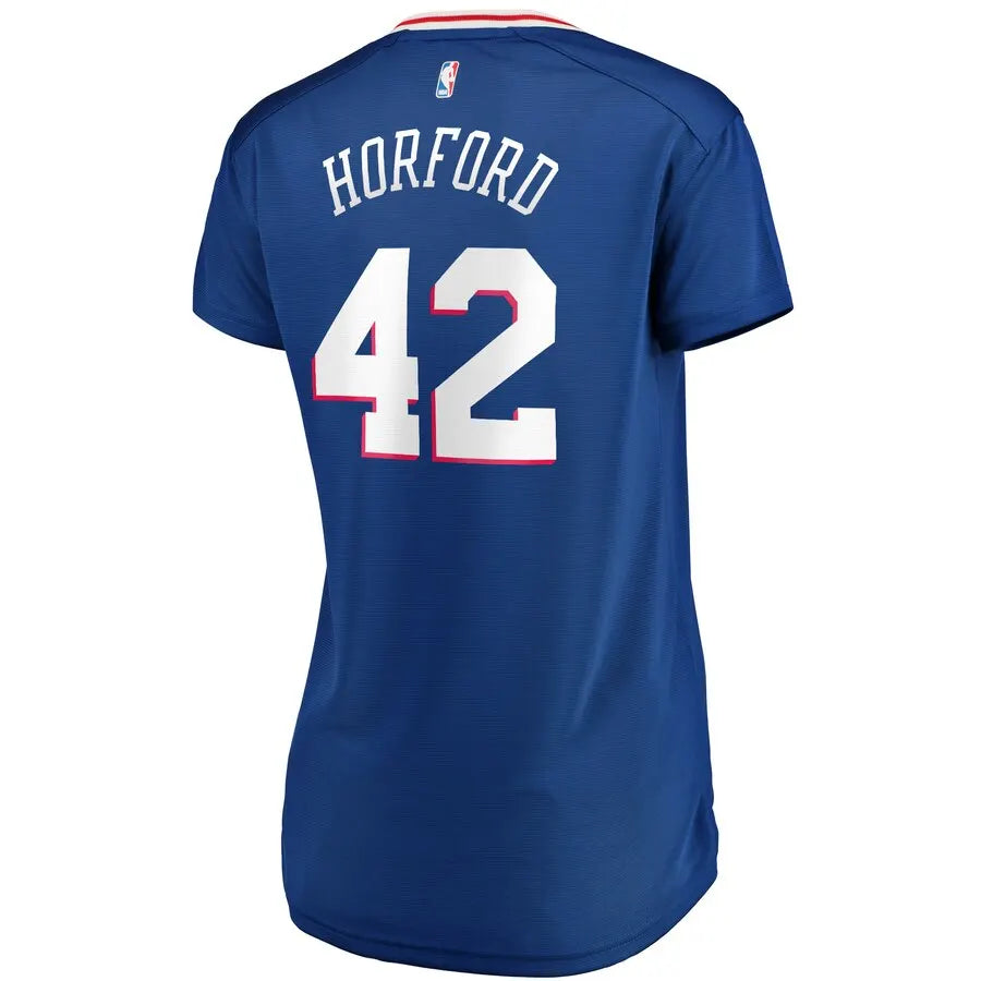 Horford Sixers Blue Women's Jersey - Hình 3