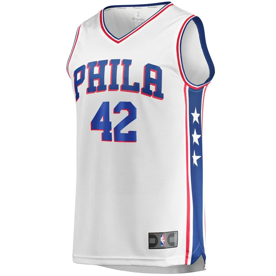 fanatics Horford 76ers White Jersey - Hình 2