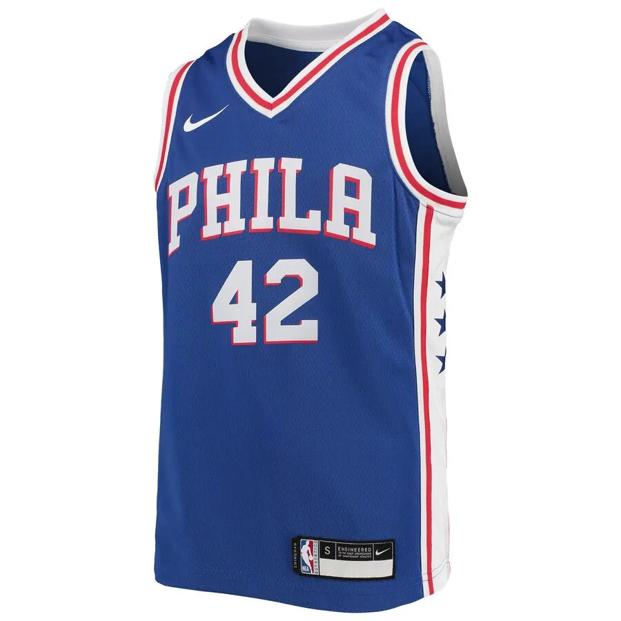 Horford 76ers Royal Blue Jersey - Hình 2