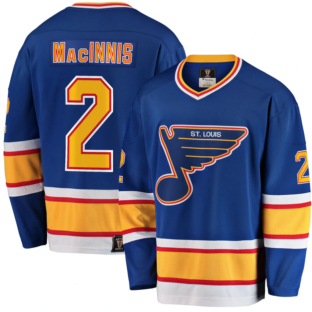 MacInnis Blues Vintage Jersey