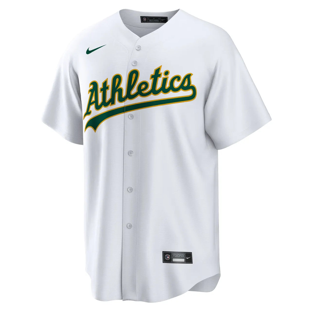Athletics Díaz White Jersey - Hình 3