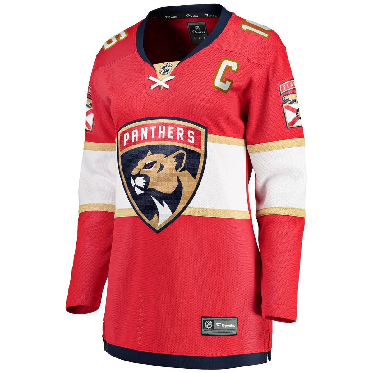 red Fanatics Barkov Panthers Jersey - Hình 3