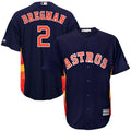 Bregman Astros Navy Jersey majestic