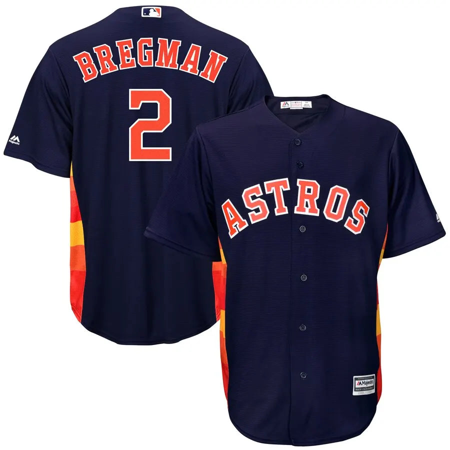 Bregman Astros Navy Jersey majestic