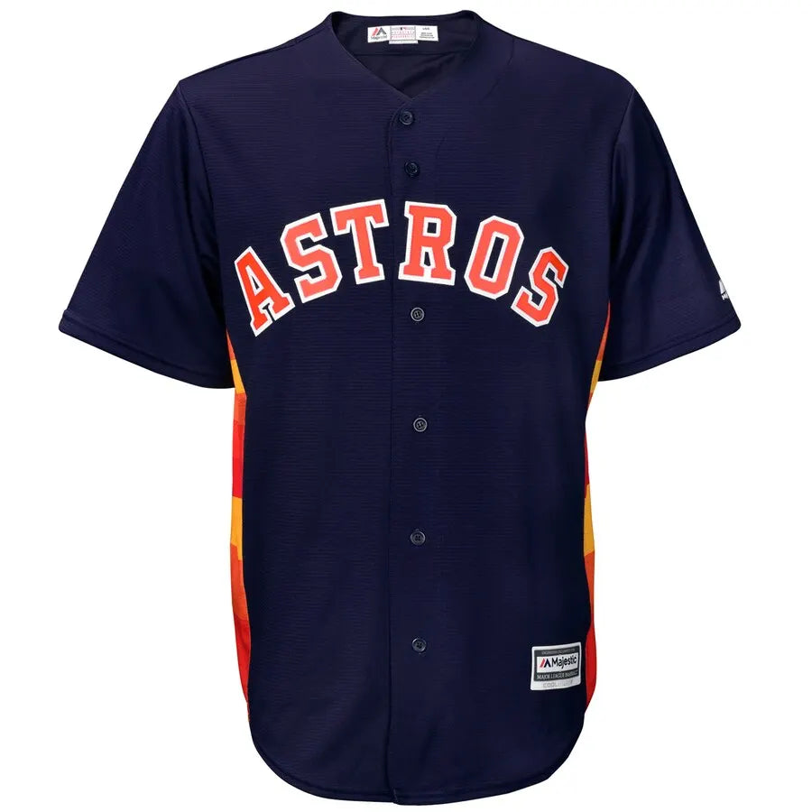 Bregman Astros Navy Jersey majestic - Hình 2
