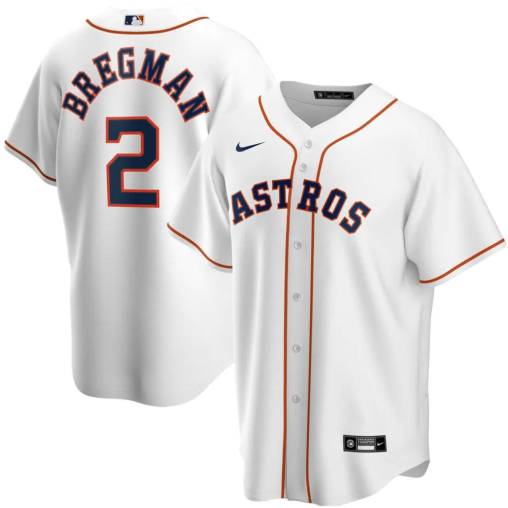 Bregman Astros White Home Jersey
