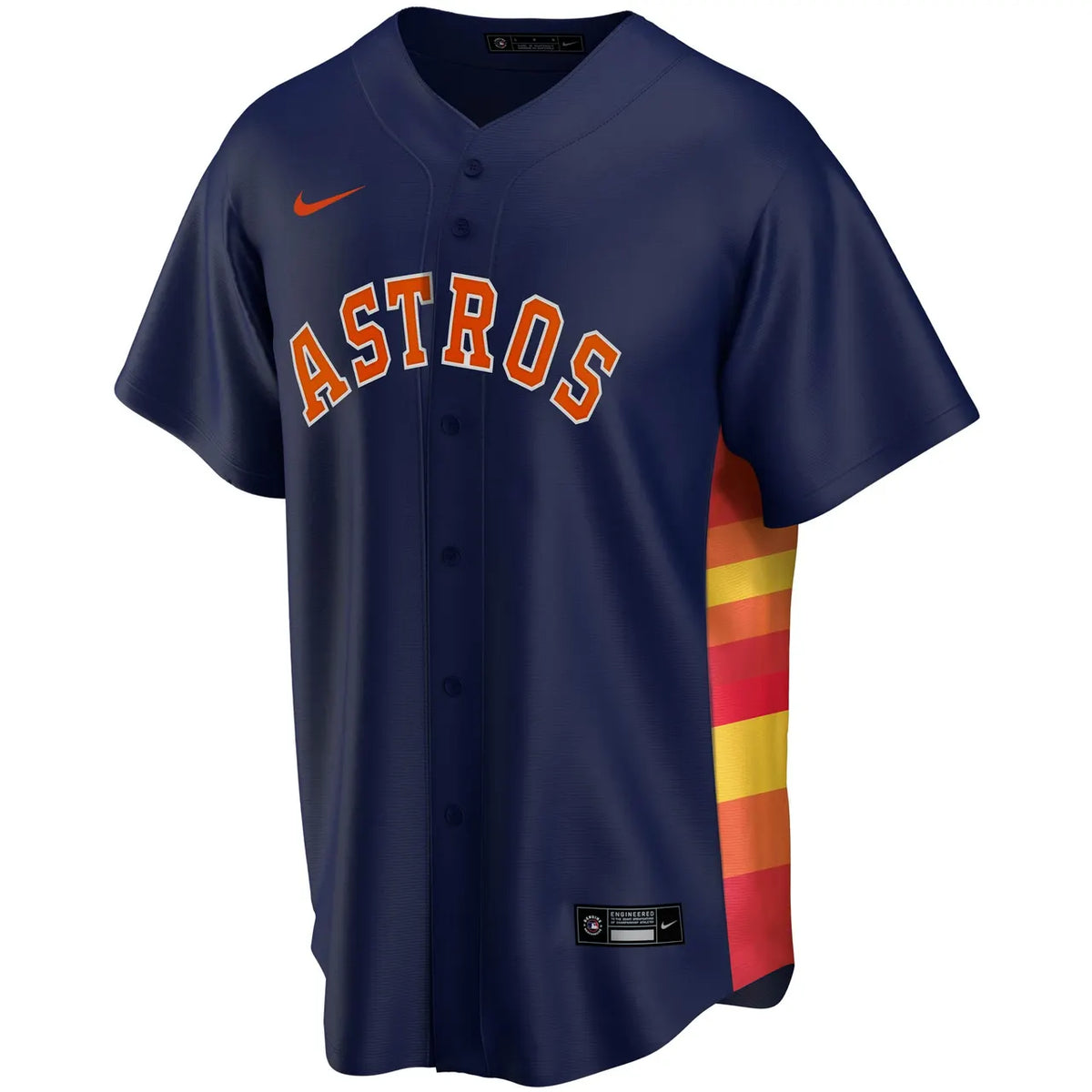 Bregman Astros Navy Jersey - Hình 2