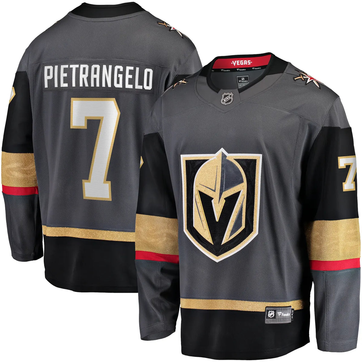 Pietrangelo Knights Grey Jersey
