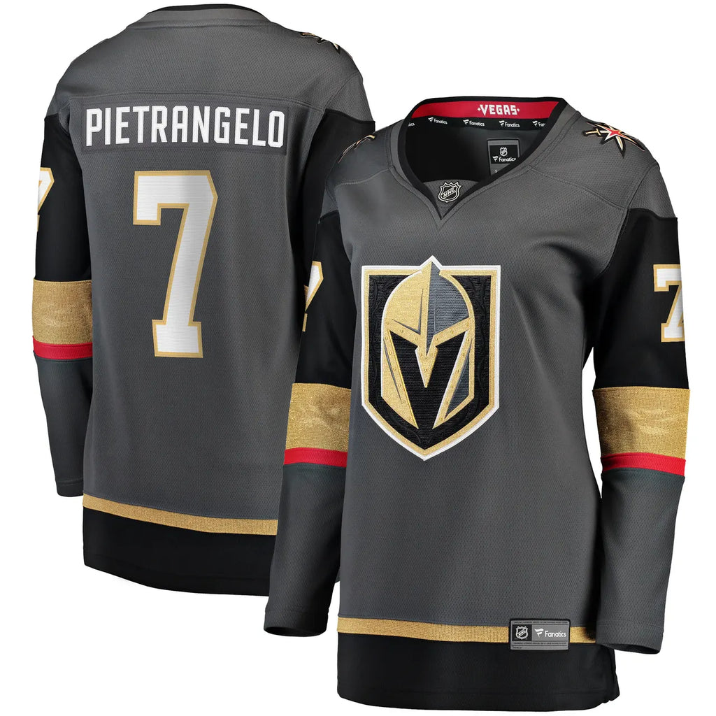 Pietrangelo Golden Knights Gray Jersey