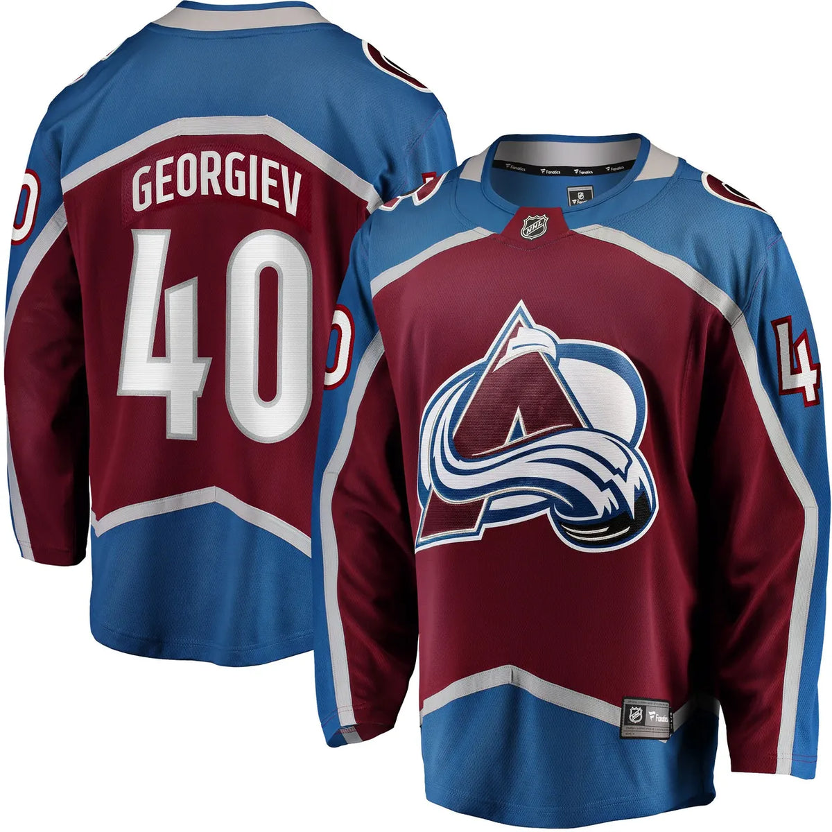 fanatics Georgiev Avalanche Jersey - Hình 2