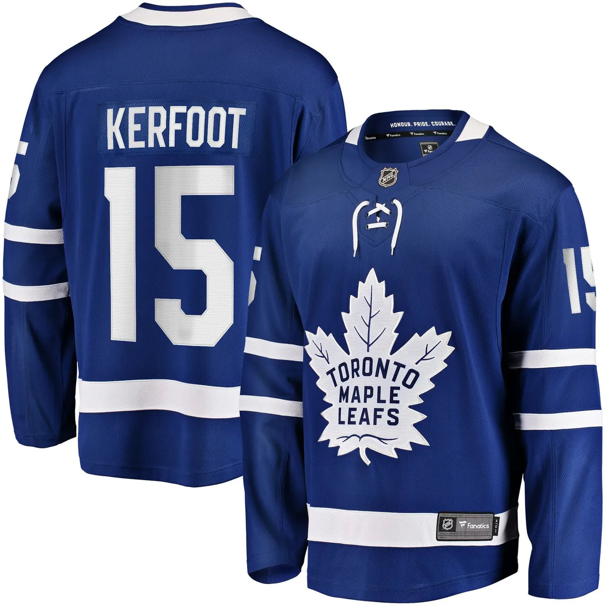 Kerfoot Leafs Blue Jersey