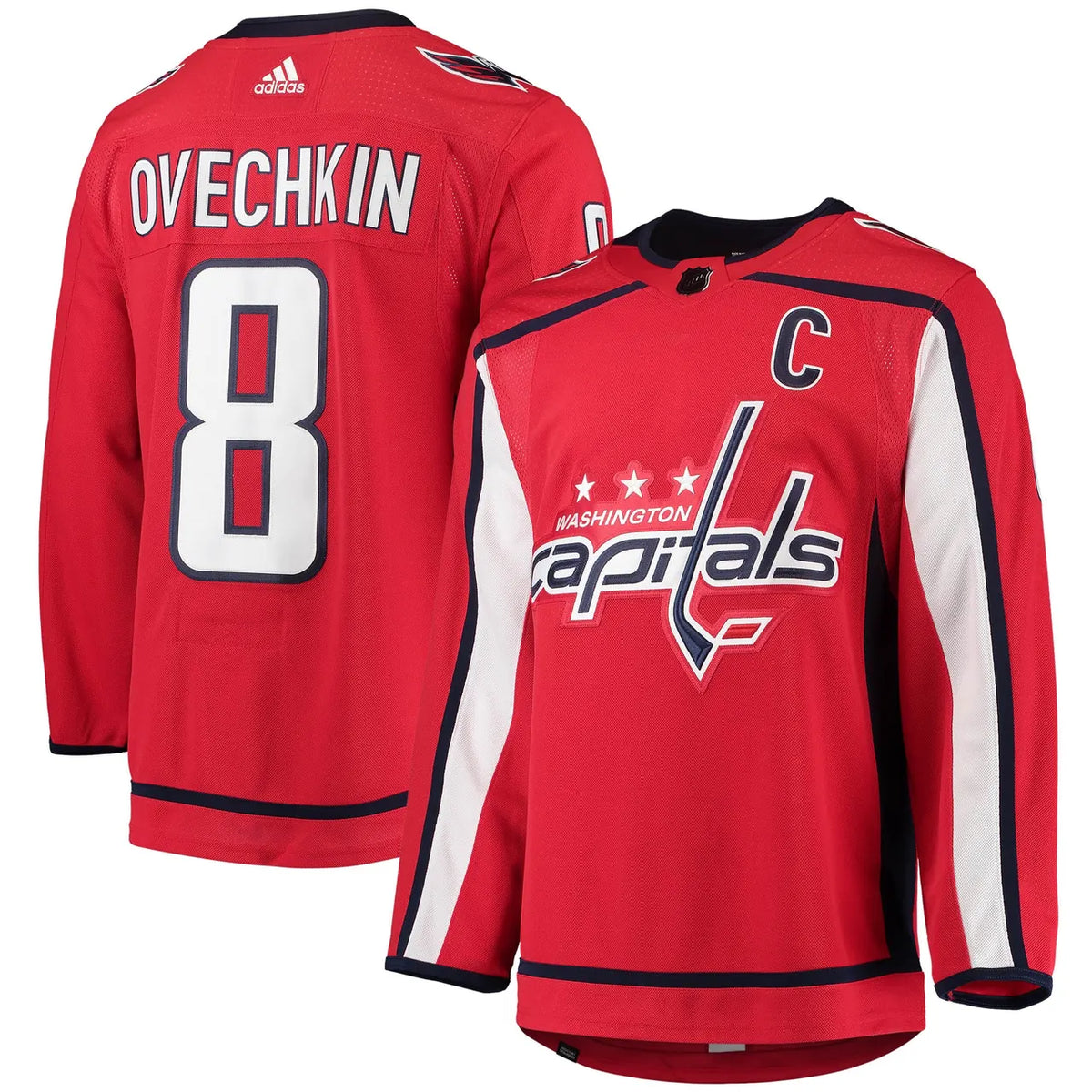 Adidas Ovechkin Capitals Jersey - Hình 8