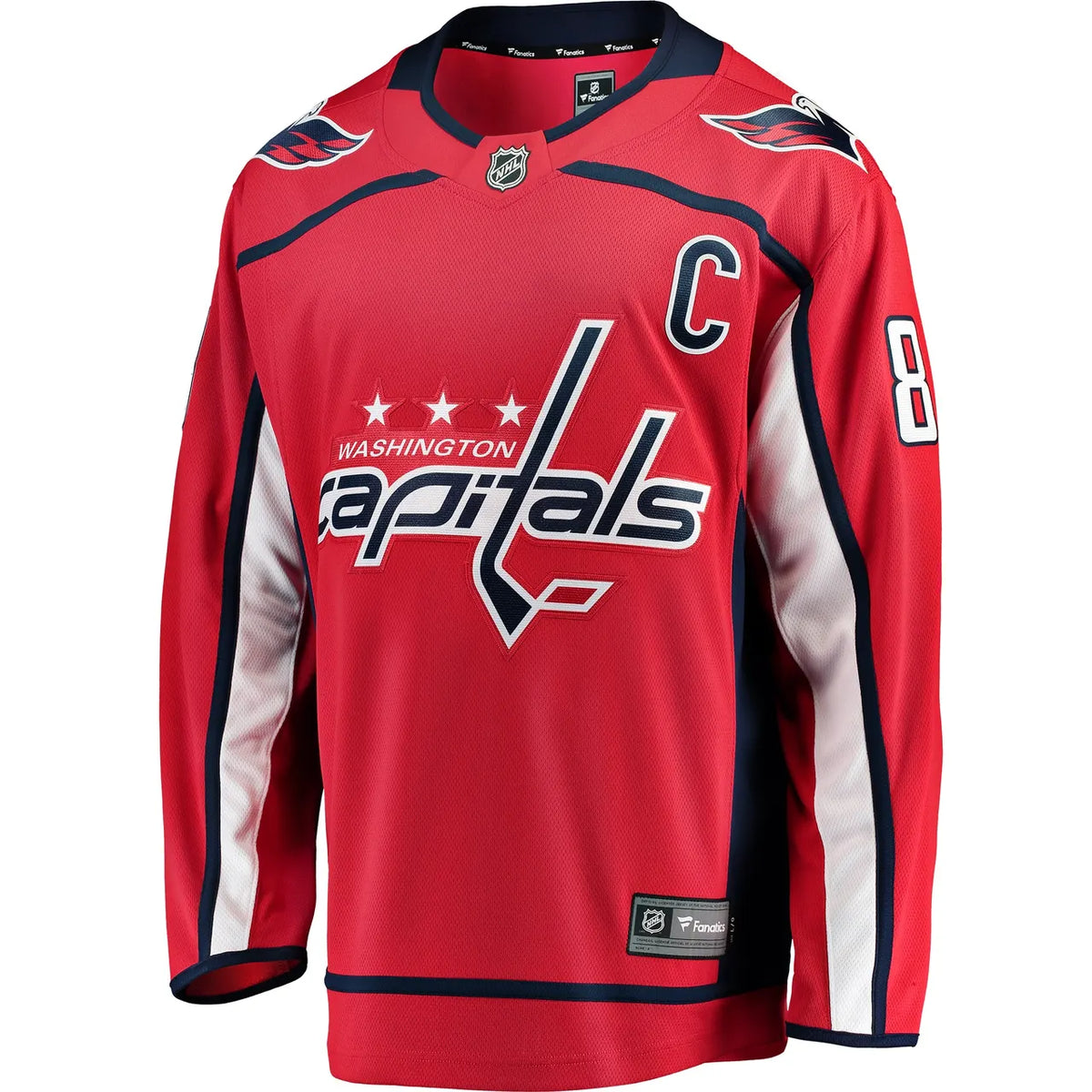 fanatics Ovechkin Capitals Navy Jersey - Hình 6