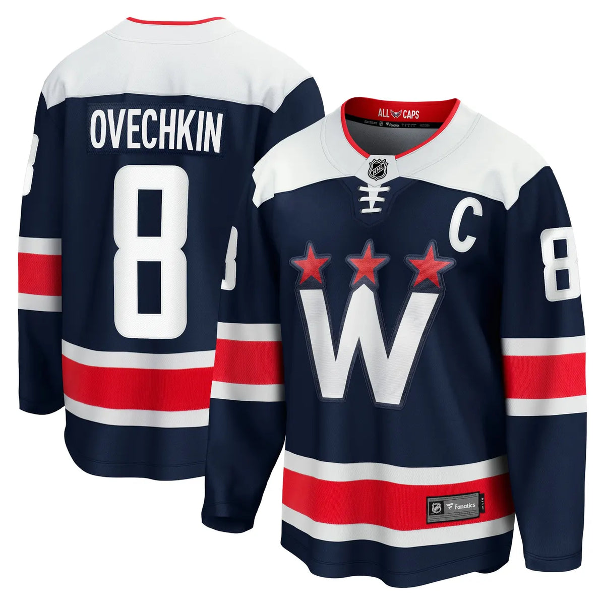 fanatics Ovechkin Capitals Red Jersey - Hình 10