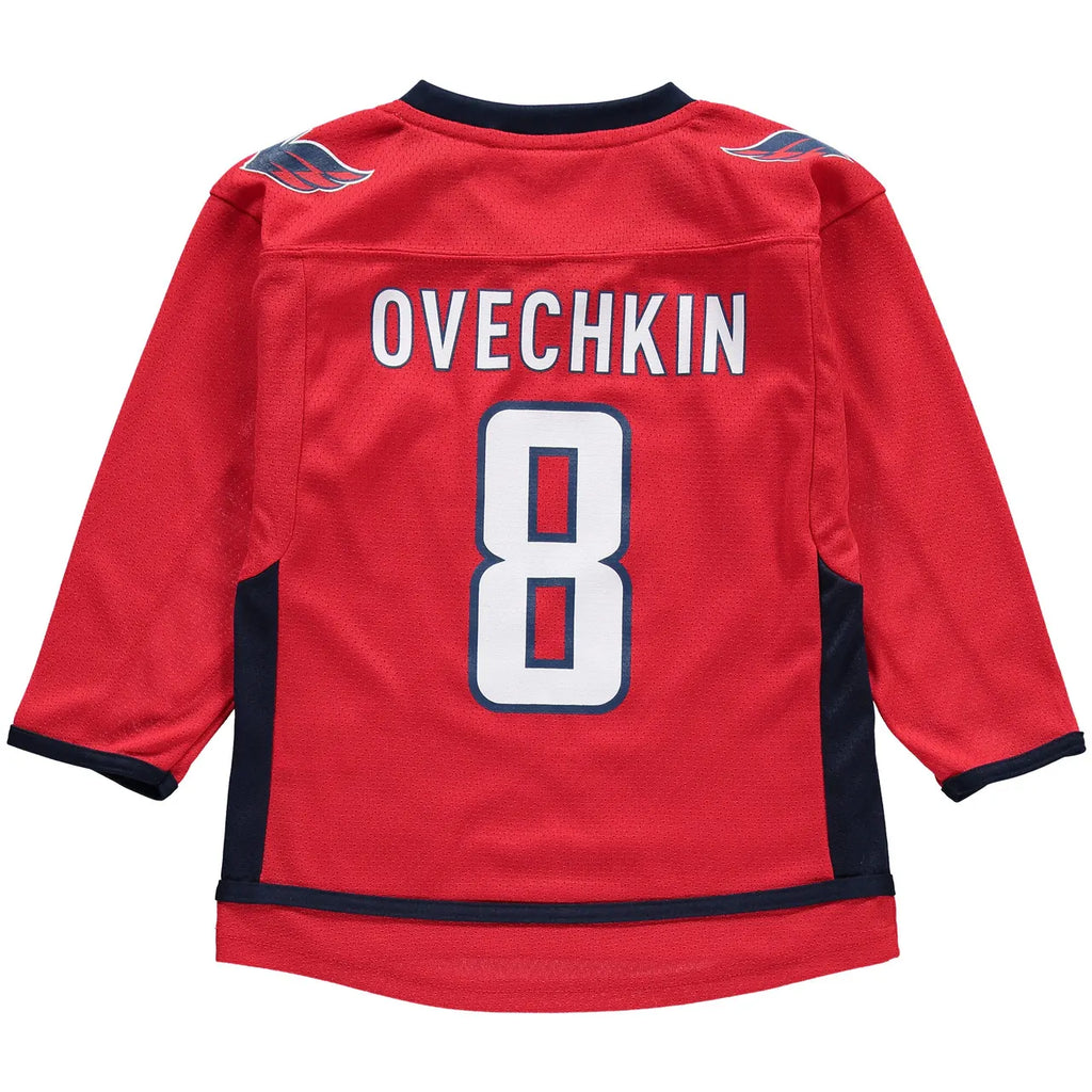 Ovechkin Capitals Youth Jersey - Hình 4