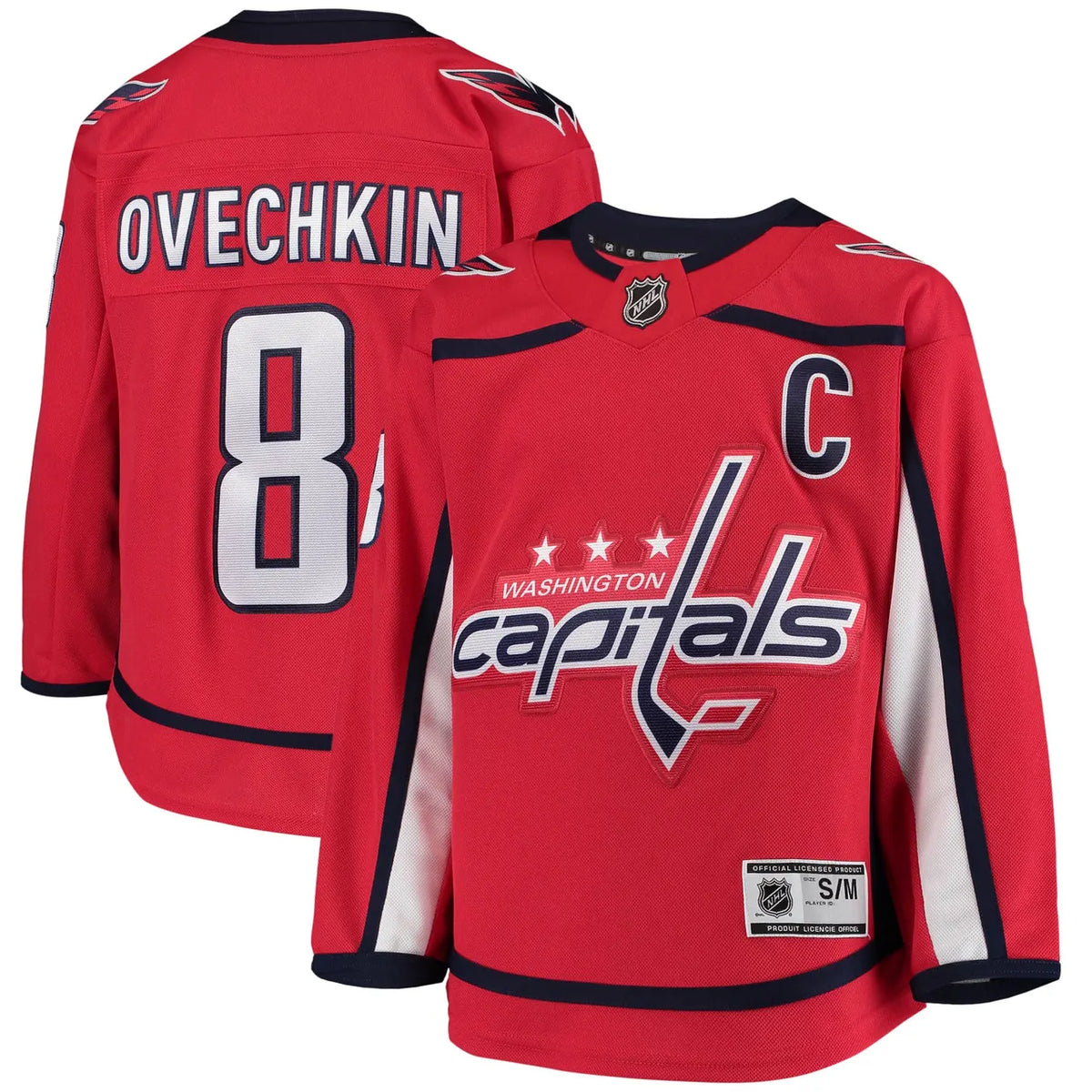 adidas Ovechkin Capitals Alt Jersey - Hình 5