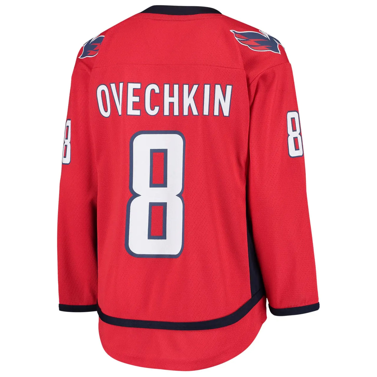 navy Ovechkin Capitals Adidas Jersey - Hình 7
