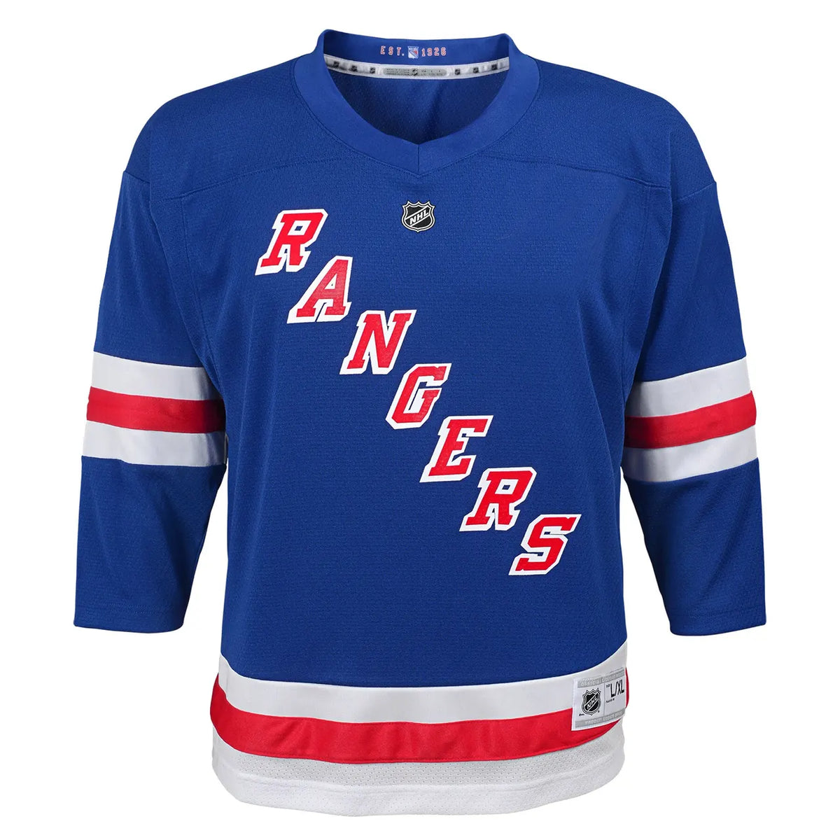 Lafreniere Rangers Blue Jersey fanatics - Hình 3