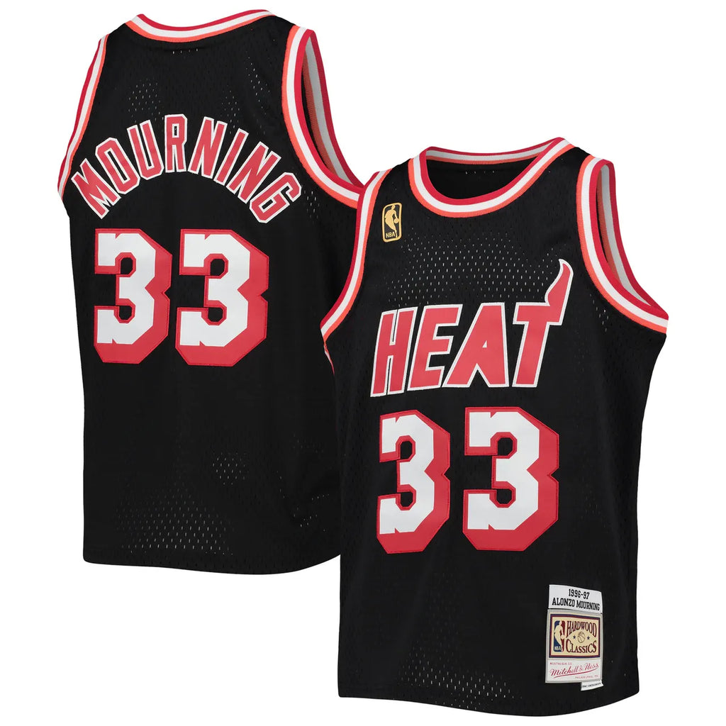 mitchell Mourning Heat Black Jersey