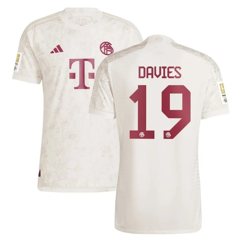 Davies Bayern Munich 2024 Away Jersey