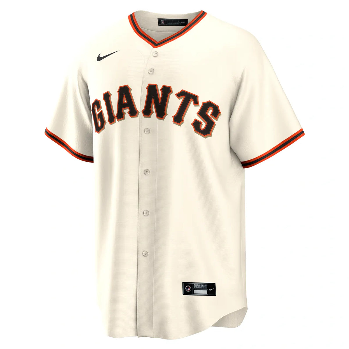 Giants Nakken #92 Cream Jersey - Hình 3