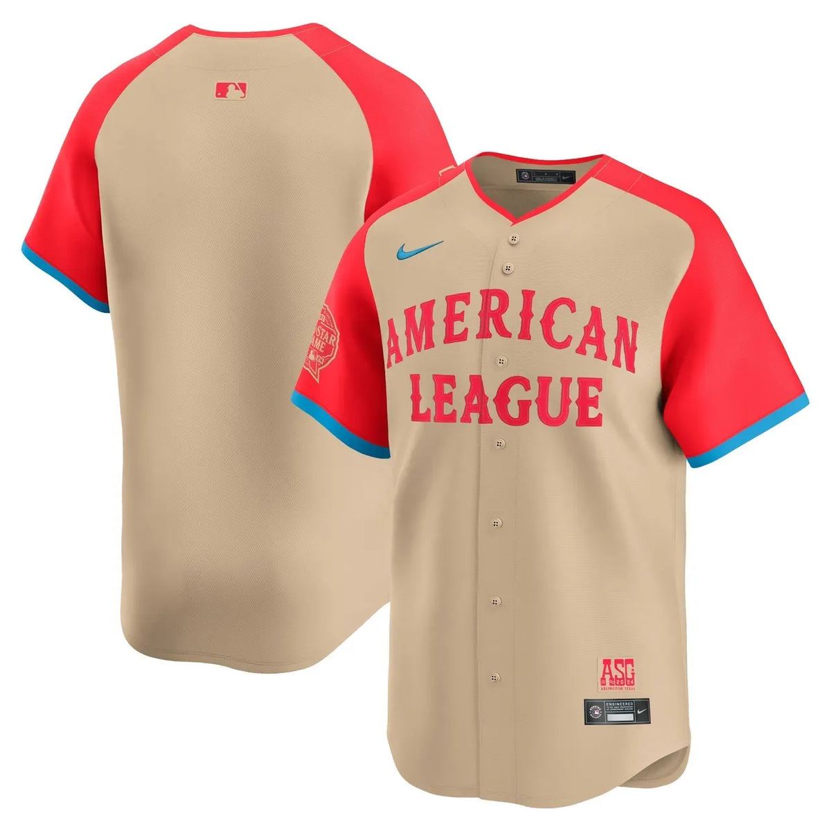 Nike Beige Red All-Star Jersey