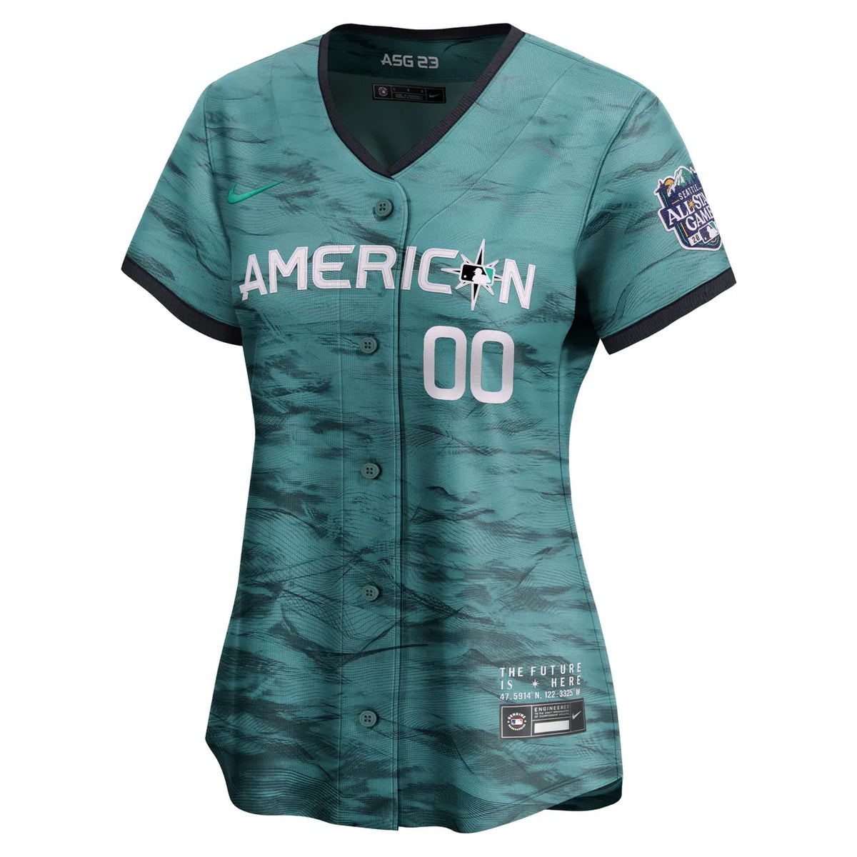 ASG 2023 Teal Custom Jersey - Hình 3
