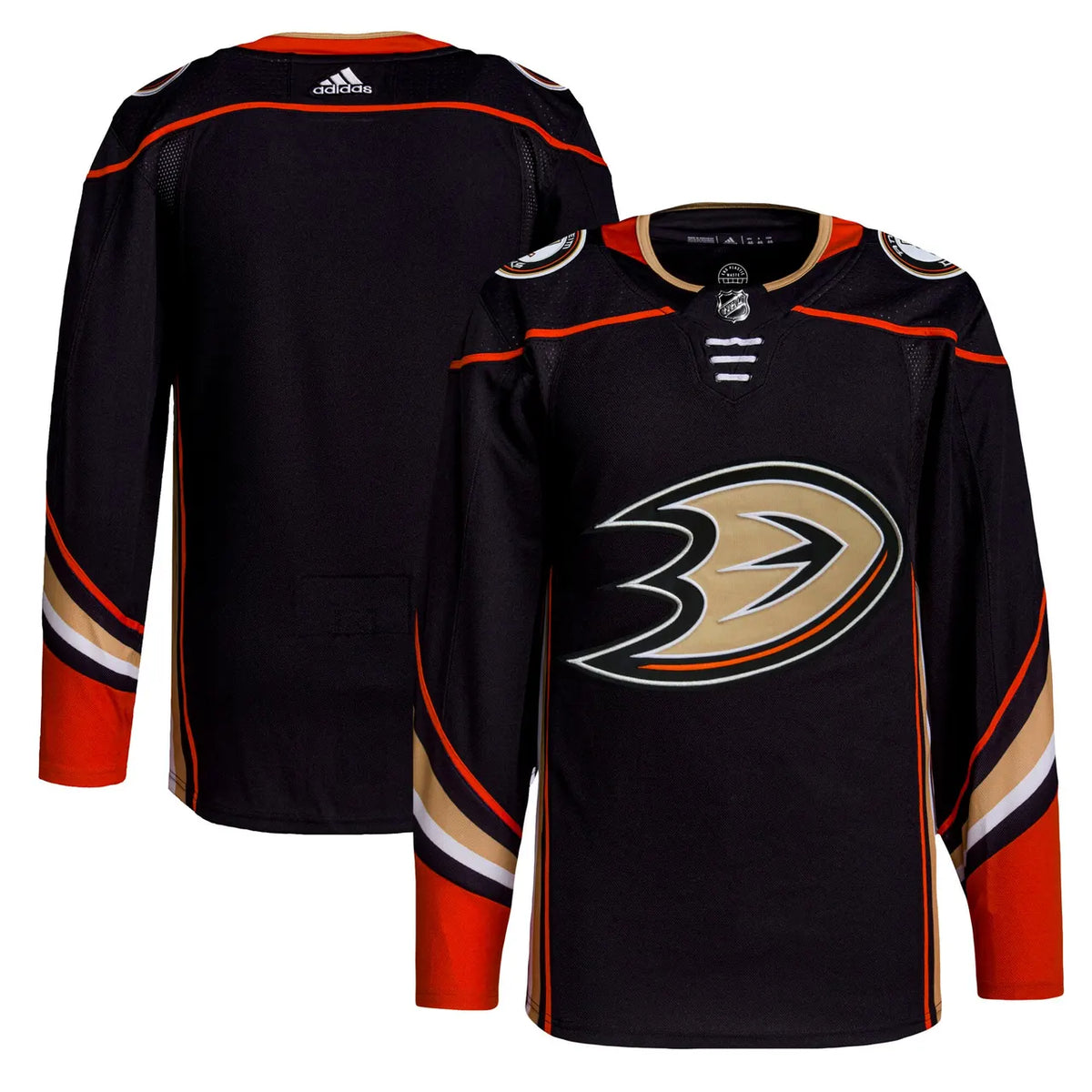 Ducks Black Alternate Jersey - Hình 2