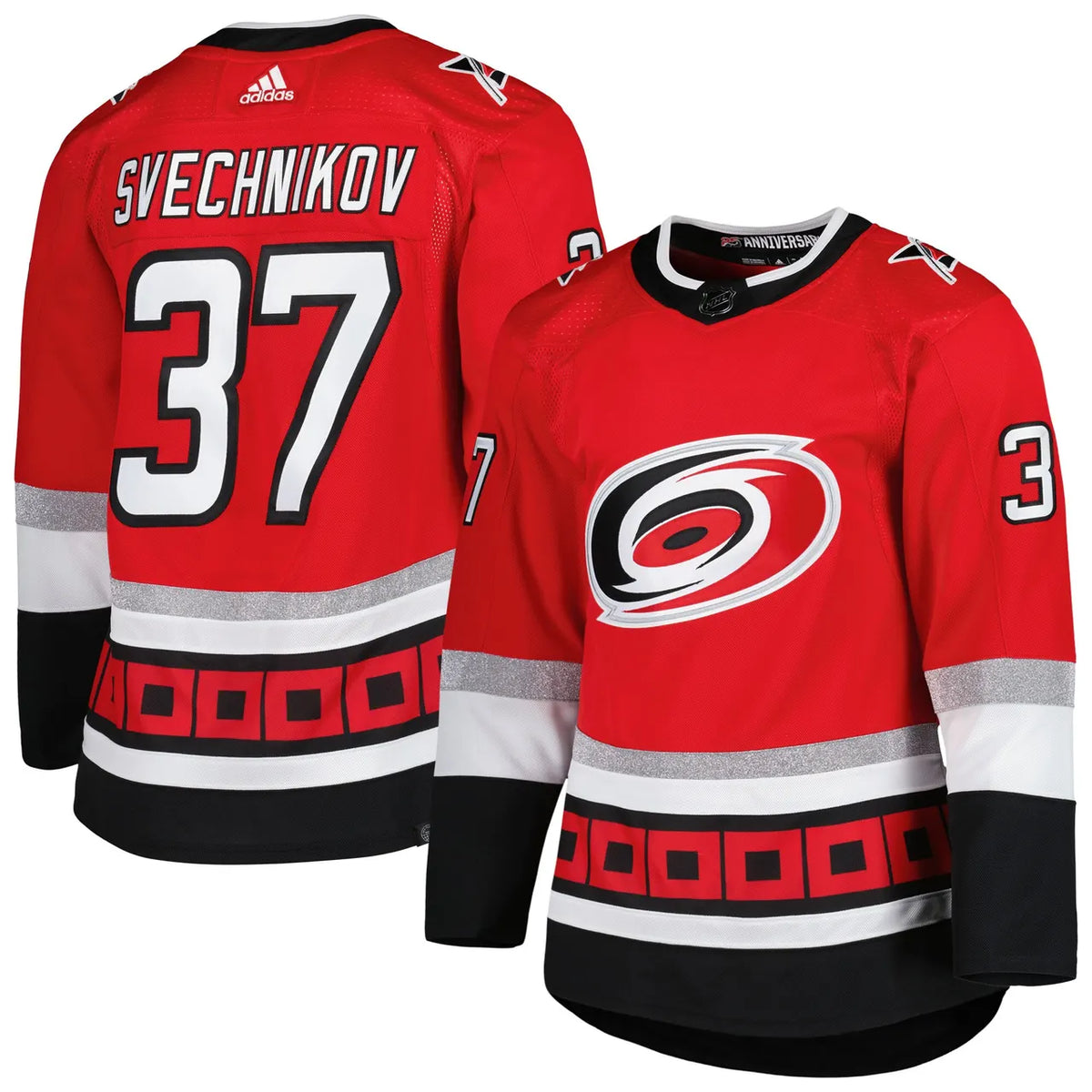 adidas Svechnikov Hurricanes Red Jersey - Hình 2