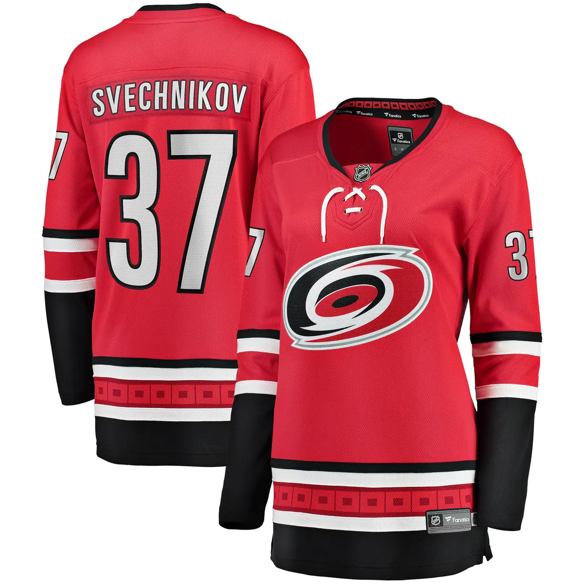 Svechnikov Hurricanes Jersey - Hình 2