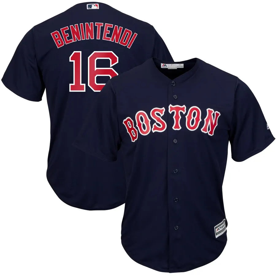 Benintendi Red Sox Navy Jersey