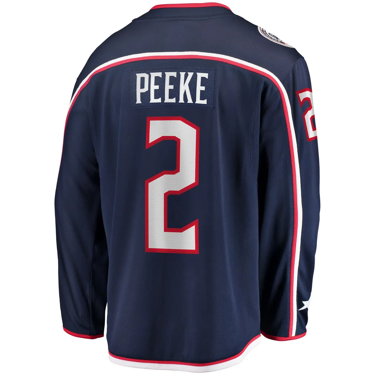 Peeke Blue Jackets Jersey - Hình 4